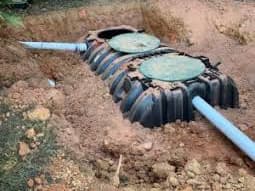Renovation of sewerage system at our school.